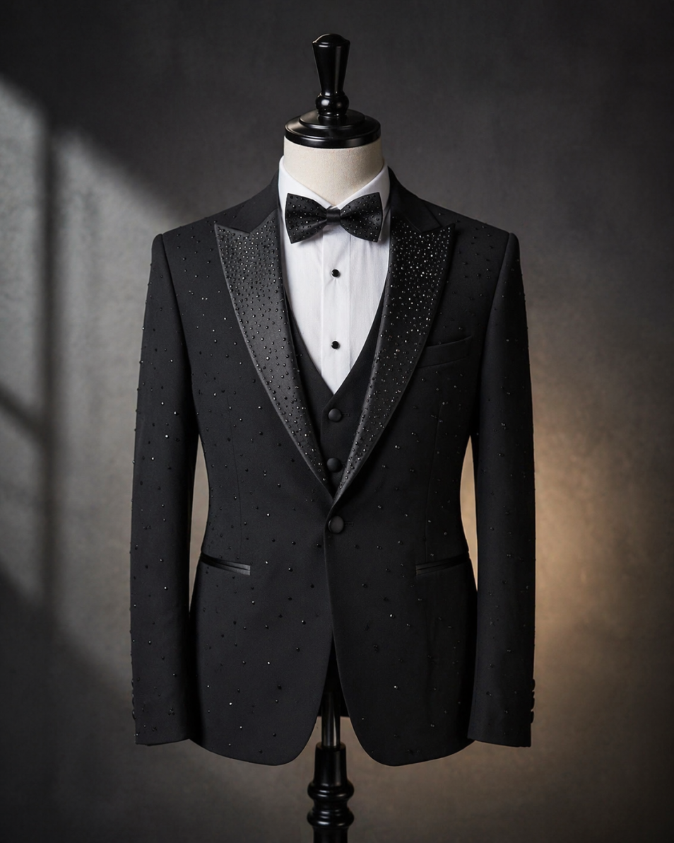 Costum Negru Ceremonie - CS2026B