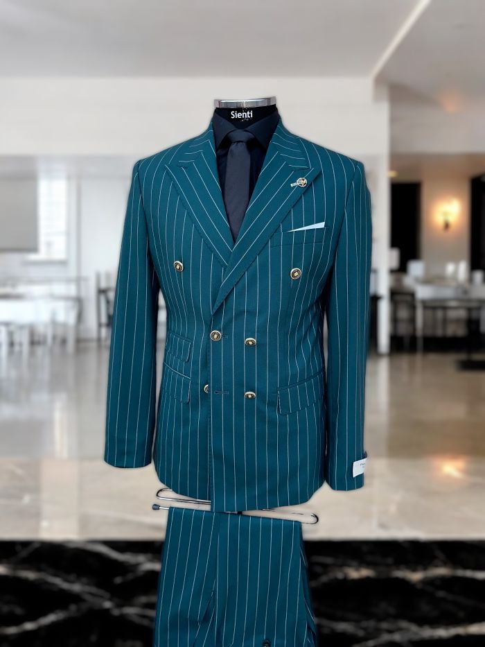 Costum verde din doua piese