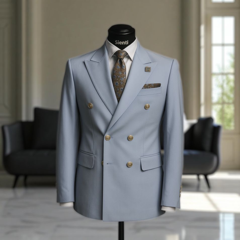 Costum albastru deschis - C7100